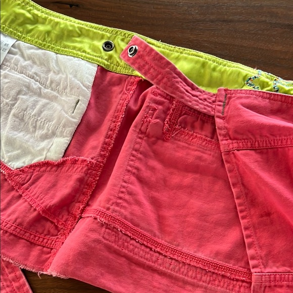 Diesel Vintage Coral Mini Skirt with Wrap-Around Design - Picture 7 of 10